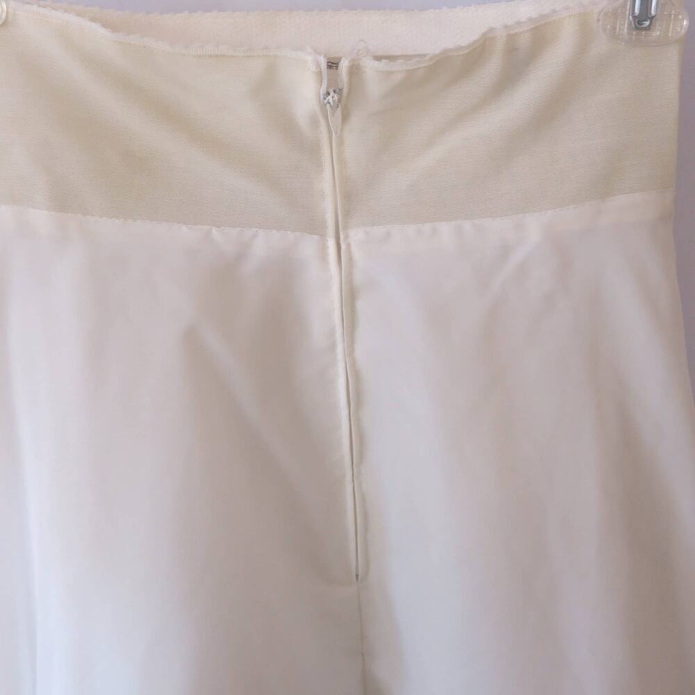 VINTAGE Petticoat Slip Size 10 Ruffled Layered Tulle Full Puffy Prairie Cottage - Picture 4 of 10